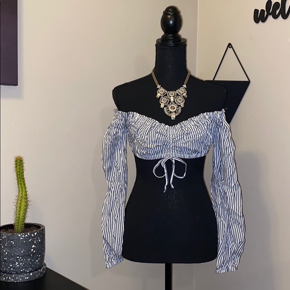 X REVOLVE Backstage Pass Top in Off White - Picture 3 of 4